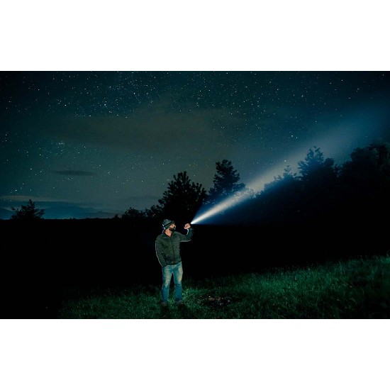 Φακός Superfire C8-H – 1200 lm, USB, 250 μ., 5 λειτουργίες