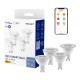 Yeelight Έξυπνη Λάμπα W1 GU10 Dimmable 4τμχ (Θερμό Λευκό)
