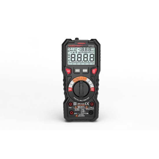 Digital Multimeter with Flashlight Habotest HT118A, True RMS, NCV