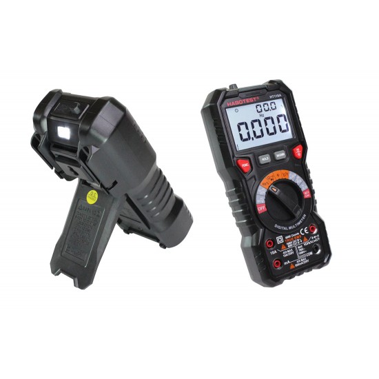 Digital Multimeter with Flashlight Habotest HT118A, True RMS, NCV