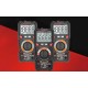 Habotest Ψηφιακό Πολύμετρο με Φακό HT118C, True RMS, NCV, Δοκιμή Μπαταριών (Μαύρο)