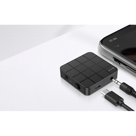 BlitzWolf Πομπός/δέκτης BW-BL2 Bluetooth 5.0 (Μαύρο)