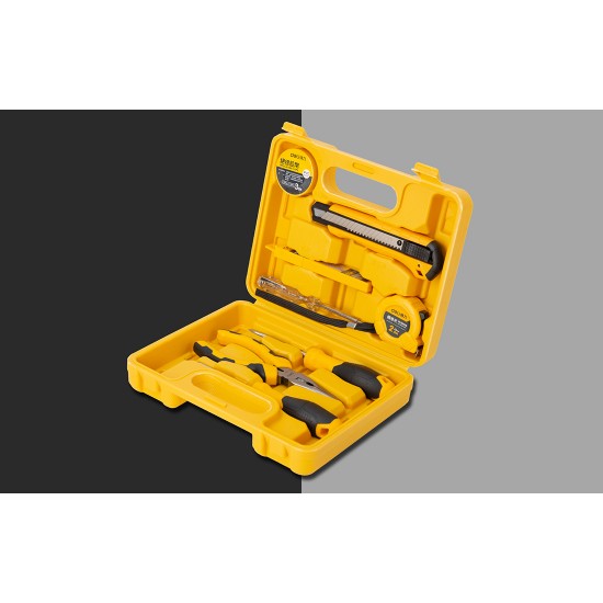 Deli Tools Σετ Εργαλείων με Θήκη EDL1008J, 8τμχ (Κίτρινο)