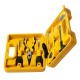 Deli Tools Σετ Εργαλείων με Θήκη EDL1008J, 8τμχ (Κίτρινο)
