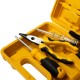 Deli Tools Σετ Εργαλείων με Θήκη EDL1008J, 8τμχ (Κίτρινο)