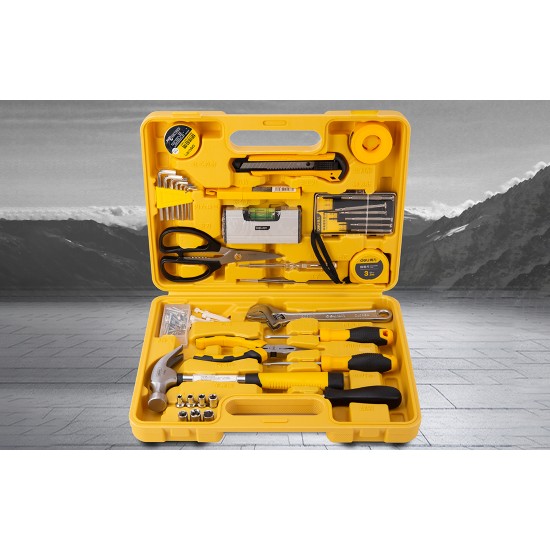 Household Tool Set 38 pcs Deli Tools EDL1038J