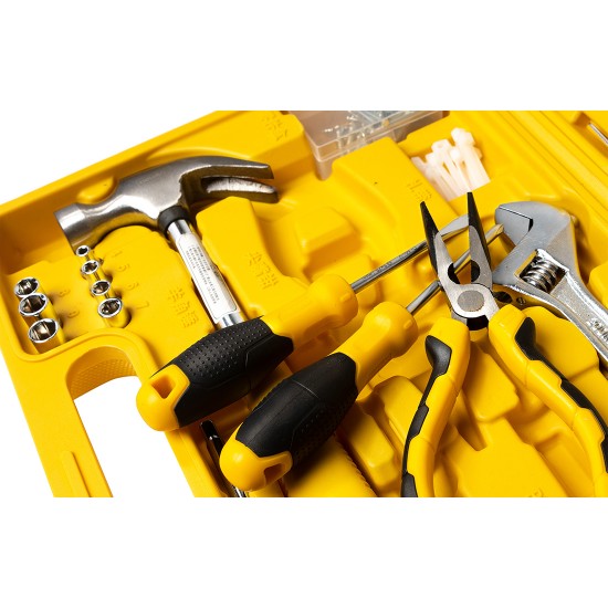 Household Tool Set 38 pcs Deli Tools EDL1038J