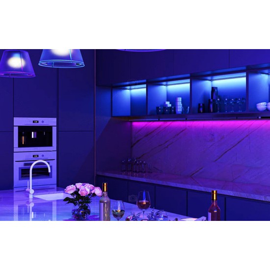 Meross Έξυπνη Ταινία Φωτισμού LED Wi-Fi MSL320 2x 5m (HomeKit) (2τμχ)