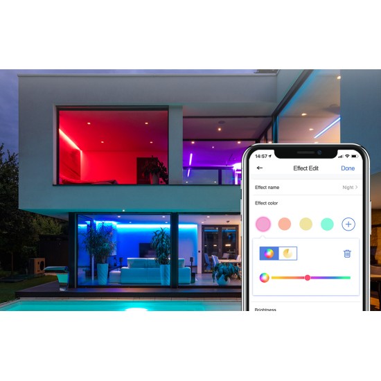 Meross Έξυπνη Ταινία Φωτισμού LED Wi-Fi MSL320 2x 5m (HomeKit) (2τμχ)
