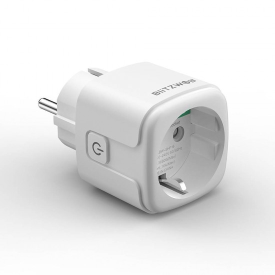 Blitzwolf Έξυπνη πρίζα BW-SHP15, ZigBee, 3680W (Λευκό)