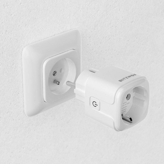 Blitzwolf Έξυπνη πρίζα BW-SHP15, ZigBee, 3680W (Λευκό)