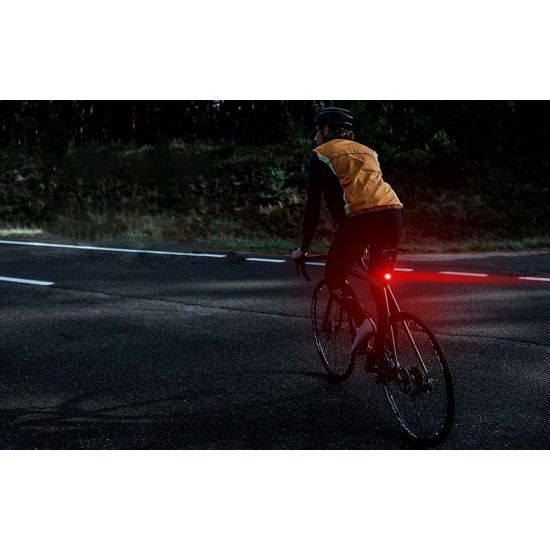 Πίσω φανάρι ποδηλάτου Superfire BTL02 – USB, 330 mAh, 3 λειτουργίες