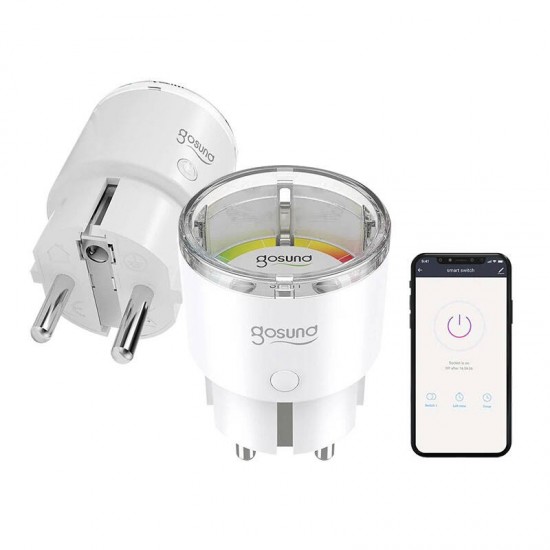 Gosund Έξυπνη Πρίζα WiFi EP2 Tuya 10A (Λευκό) Gosund Έξυπνη Πρίζα WiFi EP2 Tuya 10A (Λευκό)