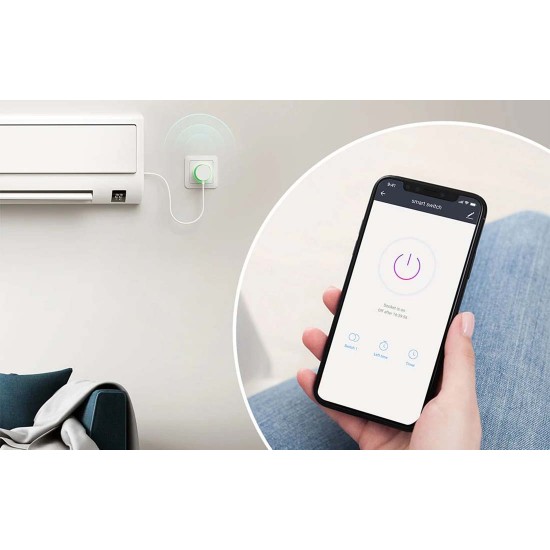 Gosund Έξυπνη Πρίζα WiFi EP2 Tuya 10A (Λευκό) Gosund Έξυπνη Πρίζα WiFi EP2 Tuya 10A (Λευκό)