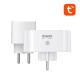 Gosund Διπλή Έξυπνη Πρίζα Εξωτερική WiFi SP211 3500W Tuya (2τμχ) (Λευκό)