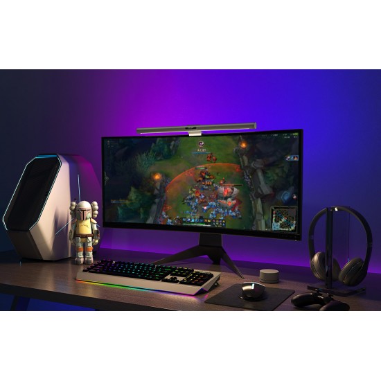 Yeelight Φωτιστικό Οθόνης Light Bar Pro RGB (Ασημί)