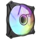Darkflash Σετ Ανεμιστήρων Υπολογιστή Infinty 8 3σε1 ARGB 120x120 (Μαύρο)