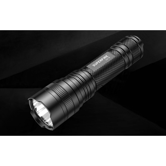 Φακός Superfire L6-H – 750 lm, 15W, USB-C, 5 λειτουργίες