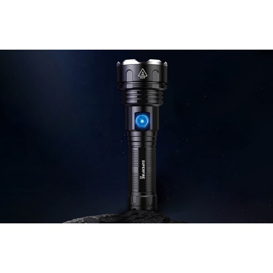 Φακός Superfire R3 P90 – 2000 lm, USB, 36W, 5 λειτουργίες, 350 μ.