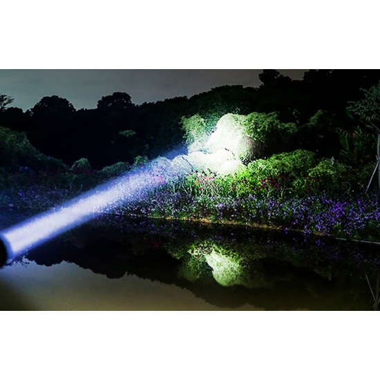 Φακός Superfire R3 P90 – 2000 lm, USB, 36W, 5 λειτουργίες, 350 μ.