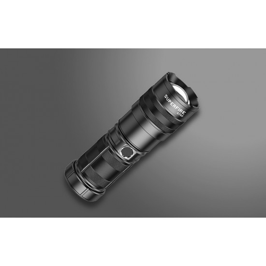 Φακός Superfire GT60 – 2600 lm, 2 λειτουργίες, USB-C