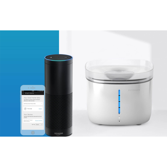 Petoneer Έξυπνη Ποτίστρα/Σιντριβάνι νερού για Κατοικίδια Fresco Ultra 2L (Λευκό)