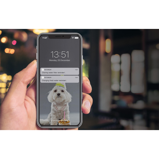 Petoneer Έξυπνη Ποτίστρα/Σιντριβάνι νερού για Κατοικίδια Fresco Ultra 2L (Λευκό)