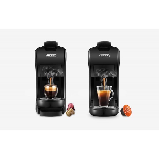 HiBREW Καφετιέρα για Κάψουλες H1A 3σε1 19bar (Μαύρο)