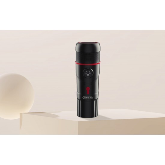 HiBREW Φορητή Καφετιέρα για Κάψουλες H4 Premium 3σε1 με Θήκη 15bar (Μαύρο)