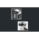 Kolbowy ekspres do kawy HiBREW H5 1050 W