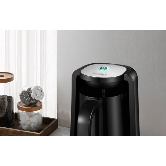 HiBREW Καφετιέρα για Ελληνικό Καφέ CM1179_EU (Μαύρο)