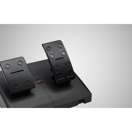 PXN Τιμονιέρα με Πετάλια V3 (PC / PS3 / PS4 / XBOX ONE / SWITCH) (Μαύρο)