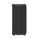 Darkflash DK151 LED θήκη υπολογιστή (μαύρη) + 3 ανεμιστήρες RGB