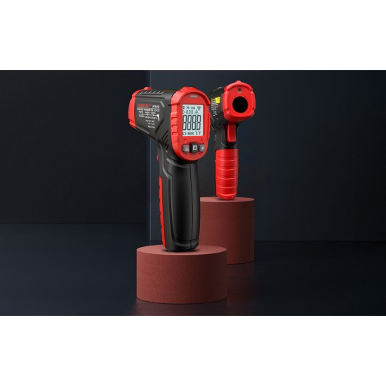 Habotest Ψηφιακό Θερμόμετρο Υπερύθρων Habotest HT641B με Λέιζερ (Μαύρο/Κόκκινο)