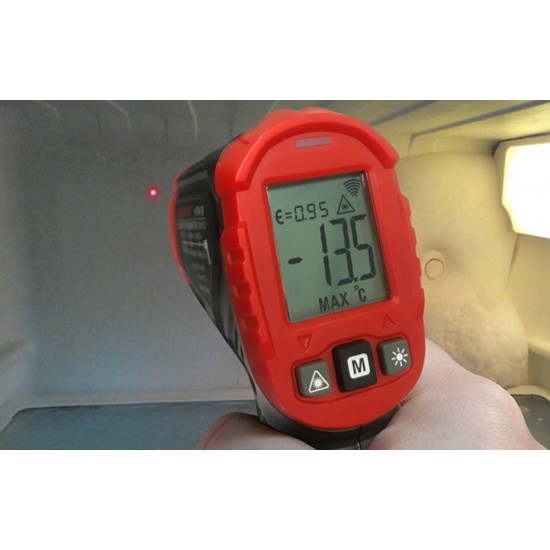 Habotest Ψηφιακό Θερμόμετρο Υπερύθρων Habotest HT641B με Λέιζερ (Μαύρο/Κόκκινο)