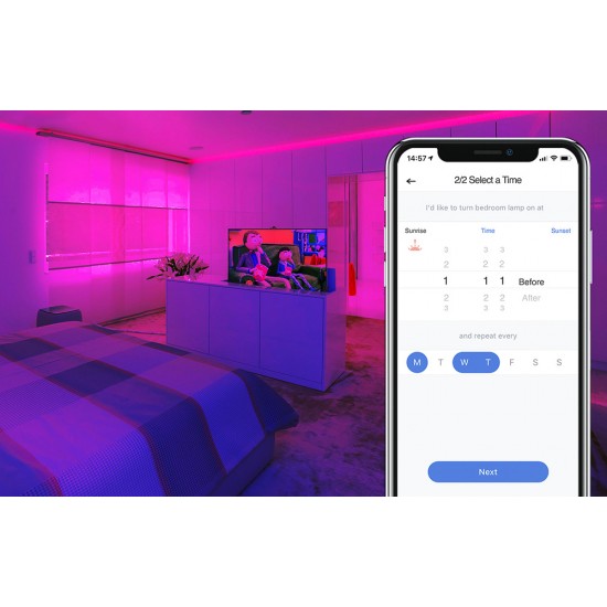 Meross Έξυπνη Ταινία Φωτός LED WiFI με RGBWW MSL320 (5m) (HomeKit)
