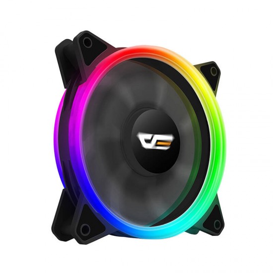 Darkflash Σετ ανεμιστήρων PC ARGB DR12 Pro 3σε1 120x120 (Μαύρο)