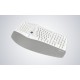 Wireless Ergonomic Keyboard Delux GM901D BT+2.4G (white) (QWERTY)