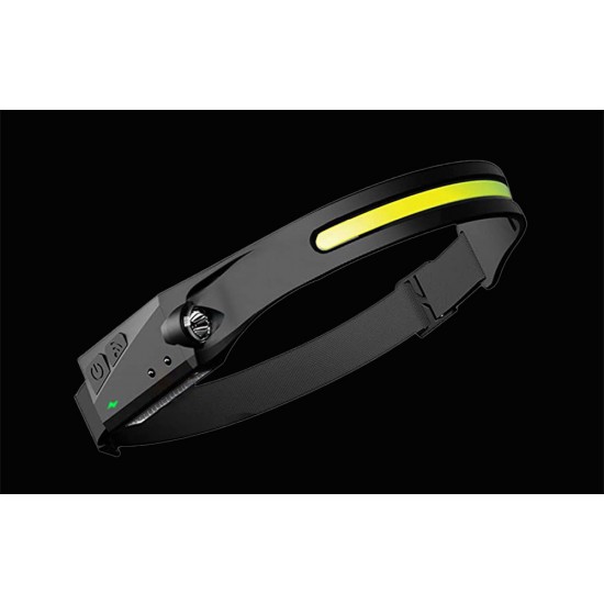 Φακός κεφαλής Superfire HL65 – 120 lm, USB-C, 5 λειτουργίες, 30 μ.