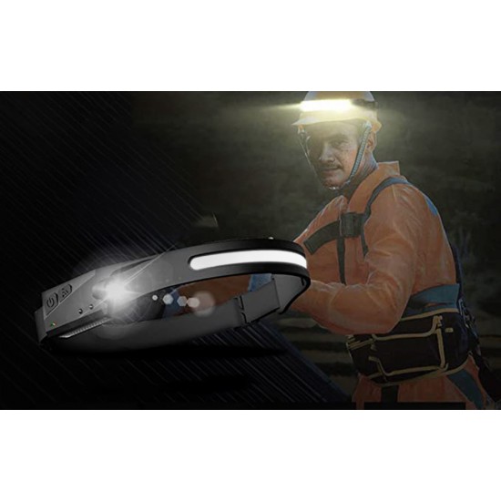 Φακός κεφαλής Superfire HL65 – 120 lm, USB-C, 5 λειτουργίες, 30 μ.
