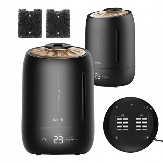 Deerma Υγραντήρας Αέρα Ultrasonic F600 (Μαύρο)