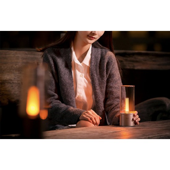 Yeelight Διακοσμητικό Φωτιστικό Candela (Ασημί)