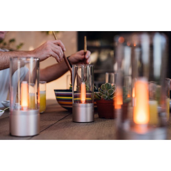 Yeelight Διακοσμητικό Φωτιστικό Candela (Ασημί)