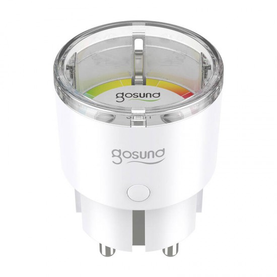 Gosund Έξυπνη Πρίζα WiFi SP111 3680W 16A Tuya (Λευκό)