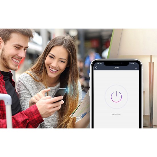 Gosund Έξυπνη Πρίζα WiFi SP111 3680W 16A Tuya (Λευκό)