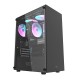 Darkflash Κουτί Υπολογιστή DK100 (Mαύρο)