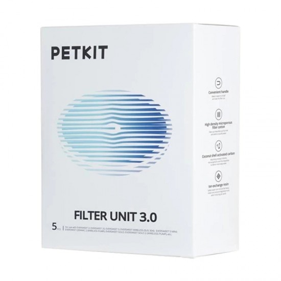 Replacement filters for PetKit Eversweet fountain (5pcs) Fountain filter 2022