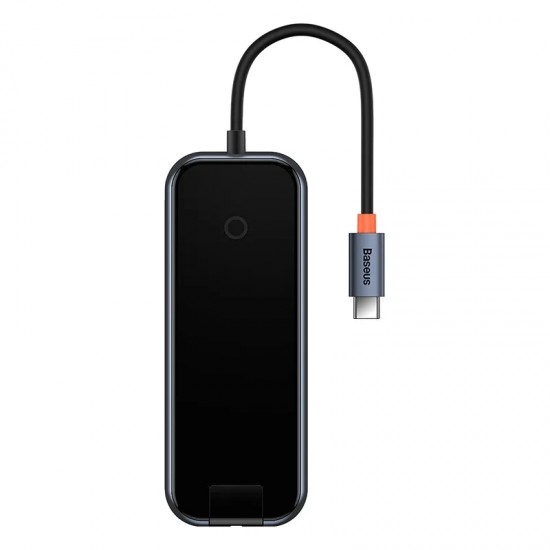 Baseus Docking Station 5σε1 AcmeJoy Series USB-C σε 2xUSB 3.0 + USB 2.0 + USB-C PD + RJ45 (Γκρι)