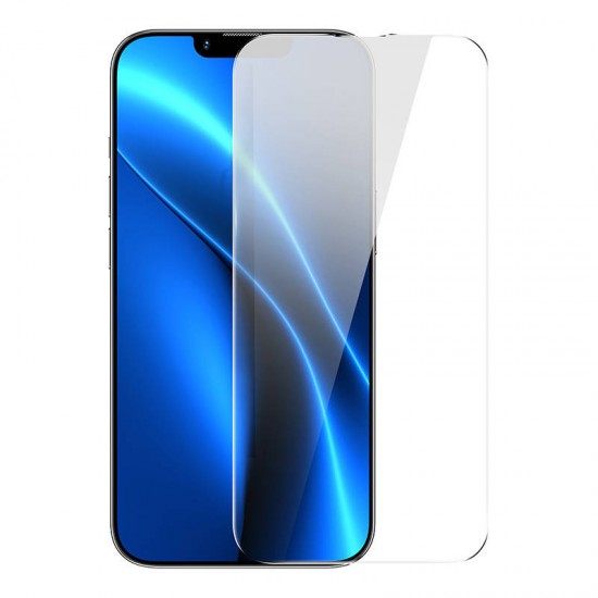 Baseus Προστατευτικό Οθόνης Crystal Tempered Glass 0.3mm για iPhone 14 Plus/13 Pro Max (2τμχ) (Διαφανές)
