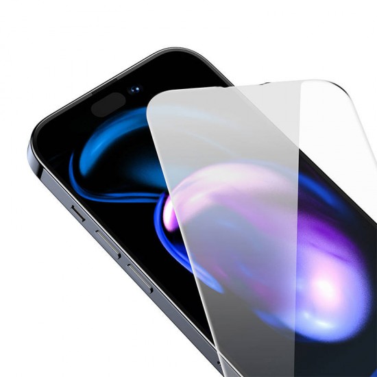Baseus Προστατευτικό Οθόνης Crystal Tempered Glass 0.3mm για iPhone 14 Pro Max (2τμχ) (Διαφανές)